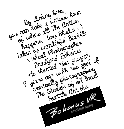 Seattle Virtual Photographer Bradford Bohonus on Denise Purrington Mohair Artist Teddy Bears